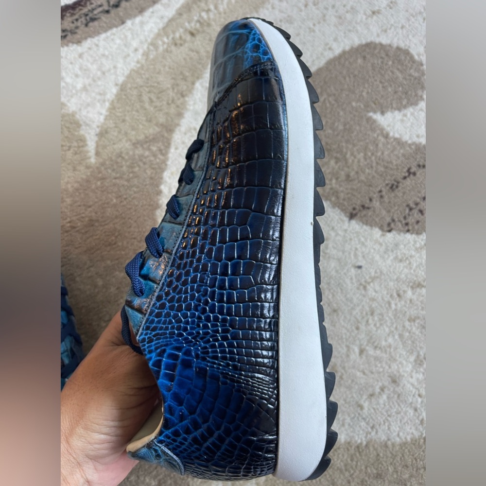 Emilio Franco shoes sneakers casual blue